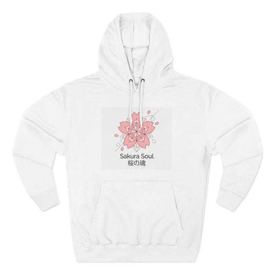 Sakura Soul Hoodie – Pink Cherry Blossom Graphic Fleece Pullover