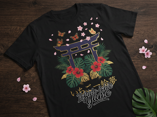 Torii Tropical Tee — Ichigo Ichie Yume