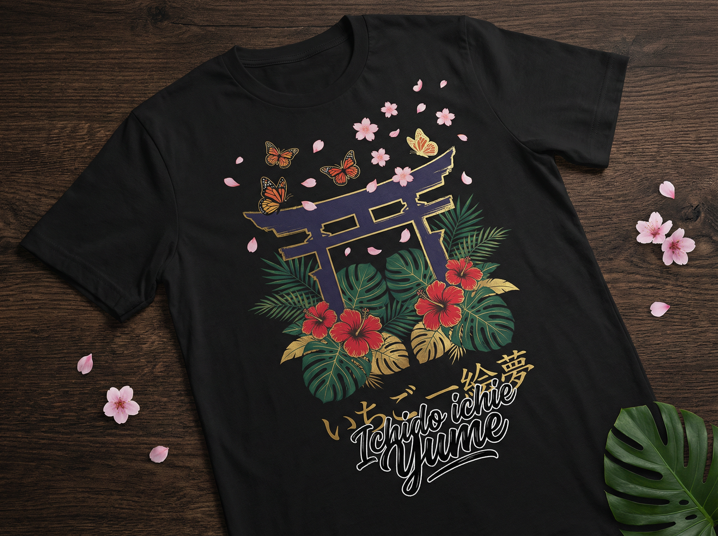 Torii Tropical Tee — Ichigo Ichie Yume