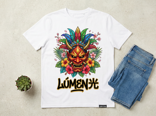 Oni Carnaval Tee — Lúmen x Brasil